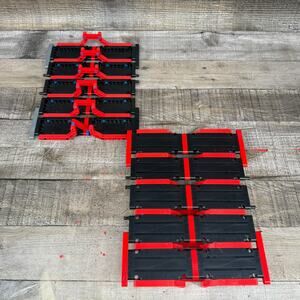 Vintage Modular Plastic Formwork Panels Concrete Construction Set